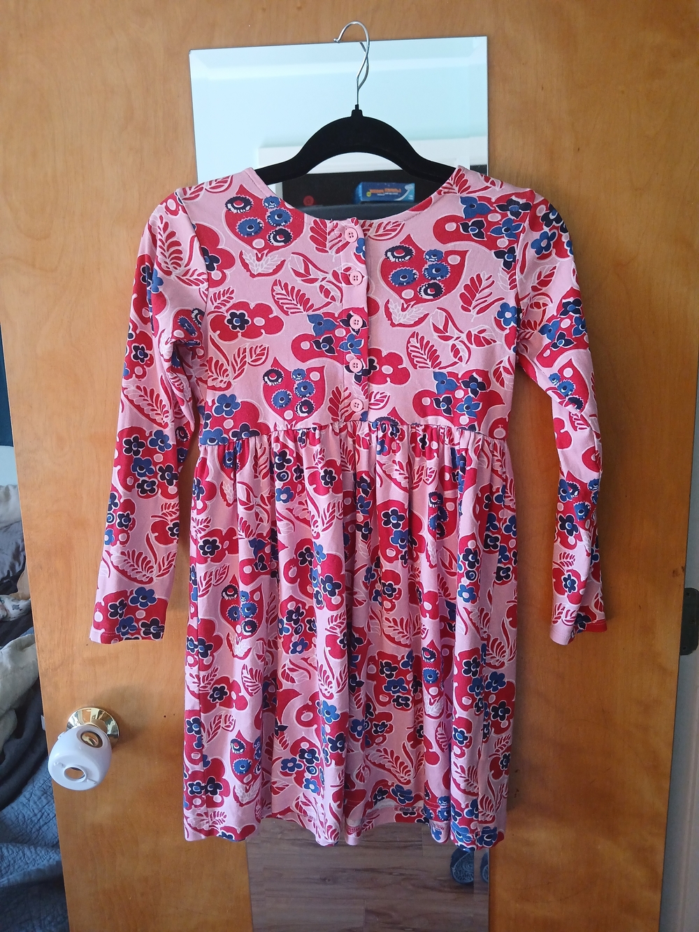 Hanna Andersson Pink Longsleeve Dress